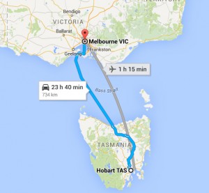 Melbourne to Hobart Removalists