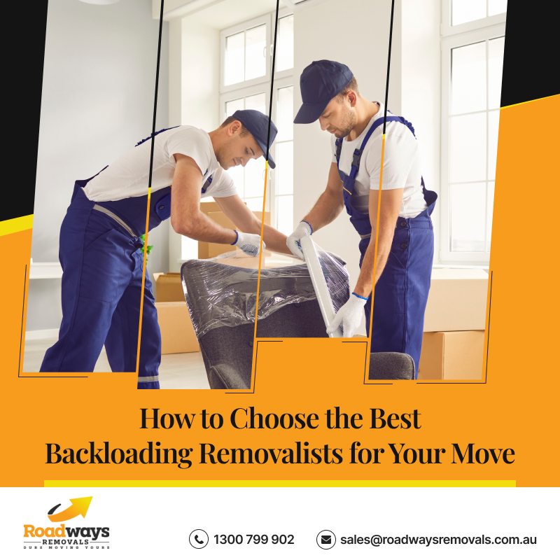 backloading removalists